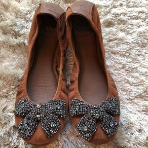 Tory Burch flats size 10